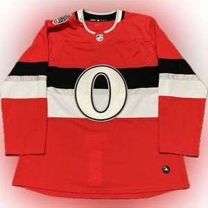 Ottawa Senators Blank 2017 Centennial Adidas NHL Hockey Jersey Size 54